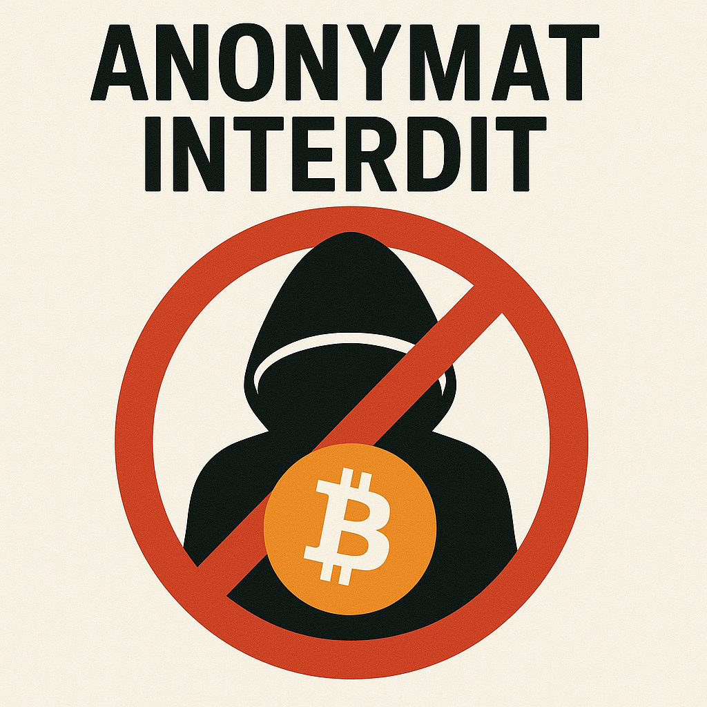 Fin de l’anonymat crypto en Europe dès 2027
