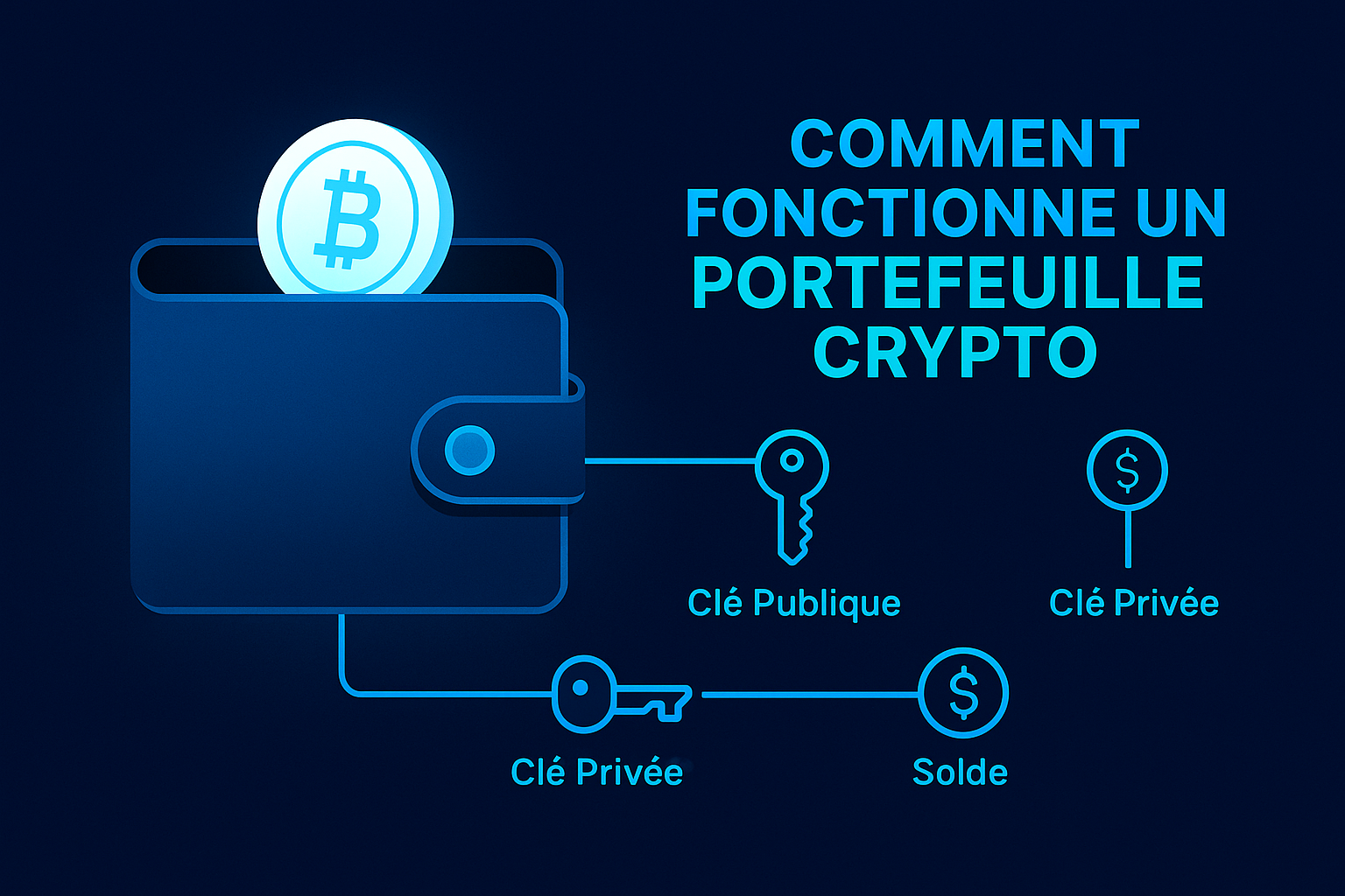 Comment fonctionne un portefeuille crypto ?