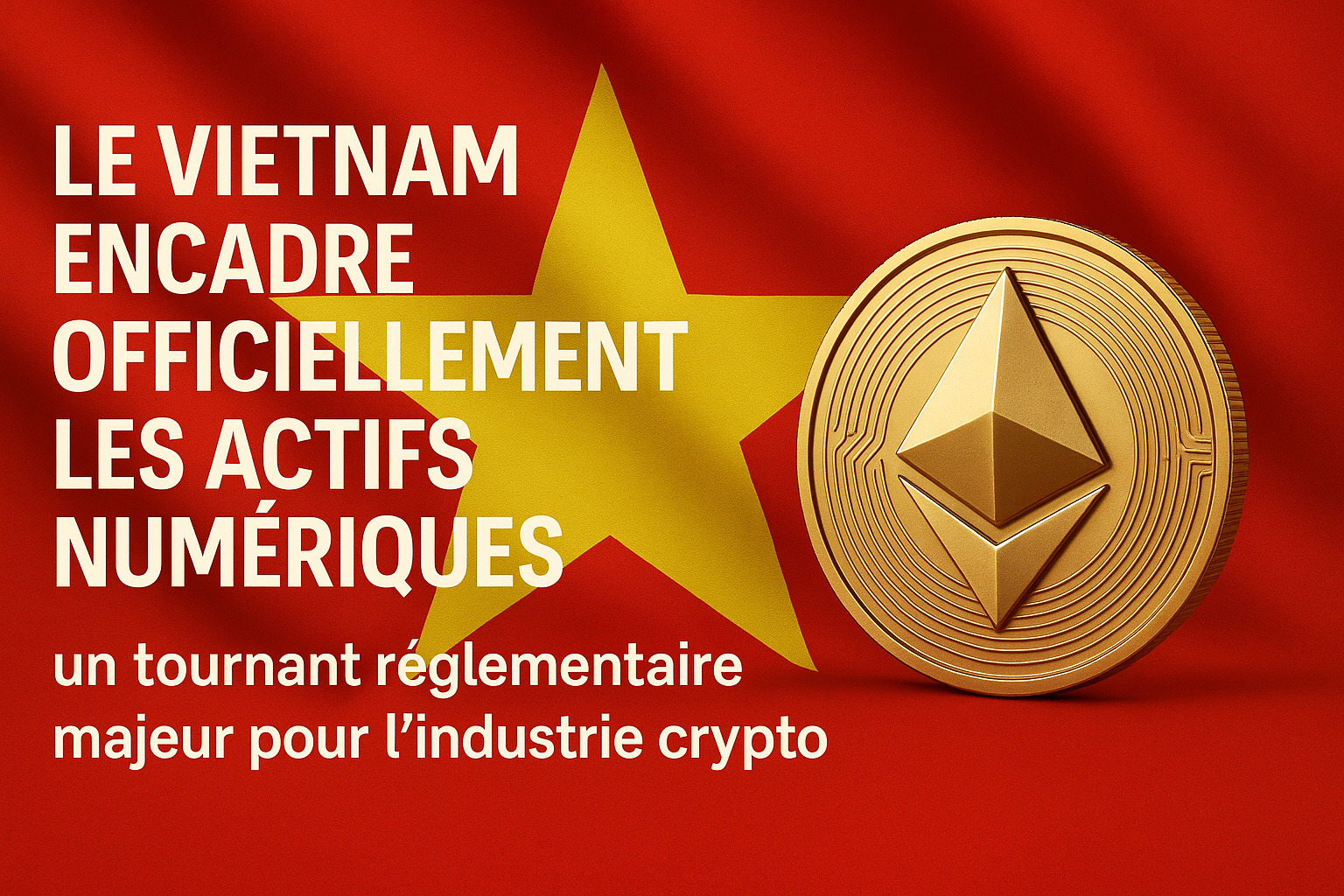 Le Vietnam encadre officiellement les actifs numériques : un tournant réglementaire majeur pour l’industrie crypto